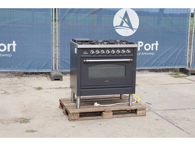 Gasfornuis boretti met elektrische oven en bakplaat - afbeelding 1 van  1