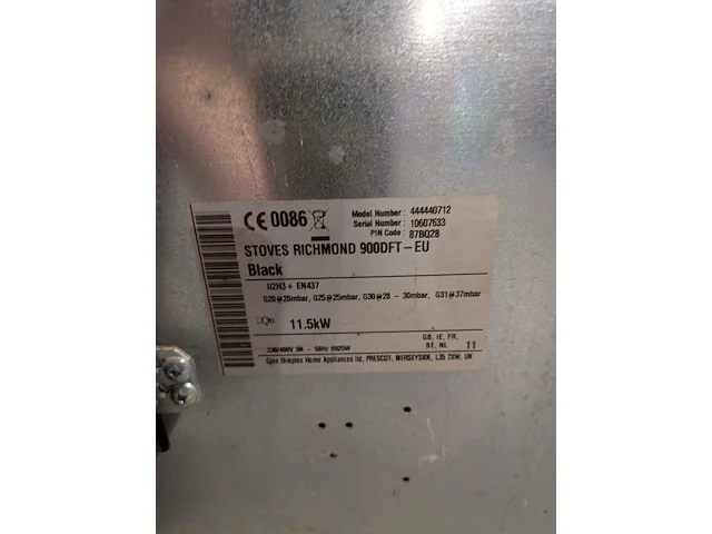 Gasfornuis, richmond, 900dft-eu - afbeelding 5 van  13