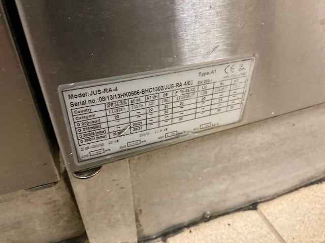 Gasfornuis - afbeelding 4 van  4