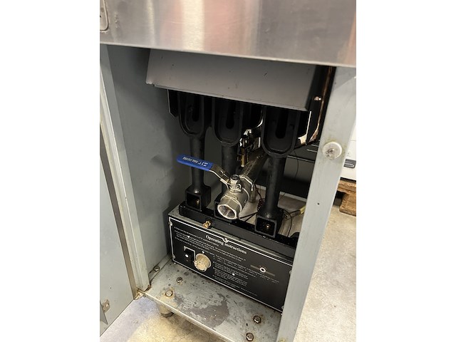 Gasfriteuse 21 liter, 2x frituurmand profinox, c14 - afbeelding 3 van  5