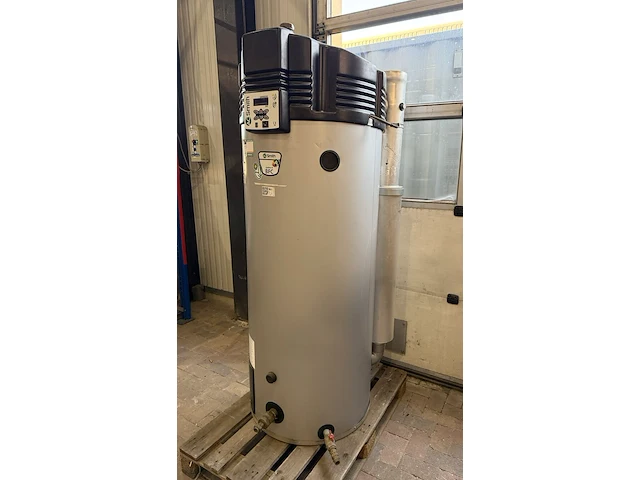 Gasgestookte hr-warmwaterboiler, a.o. smith, cyclone iii bfc 50, grijs/zwart, 368 liter | ca. 50,3 kw, 2009 - afbeelding 6 van  6