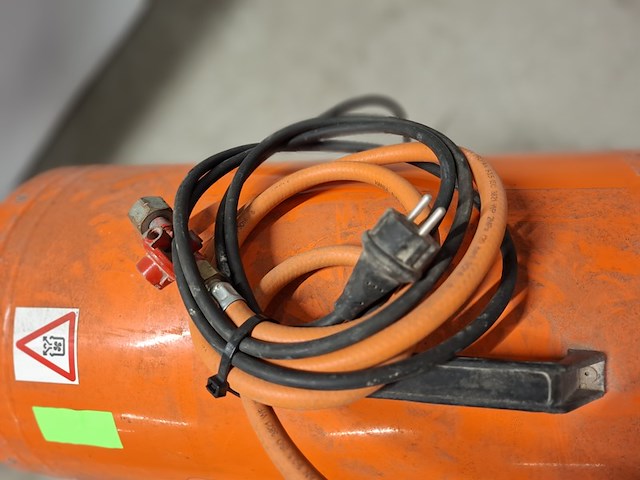 Gasheater 52kw 230v, sial / munters, kid 60m, 2011 - afbeelding 6 van  6