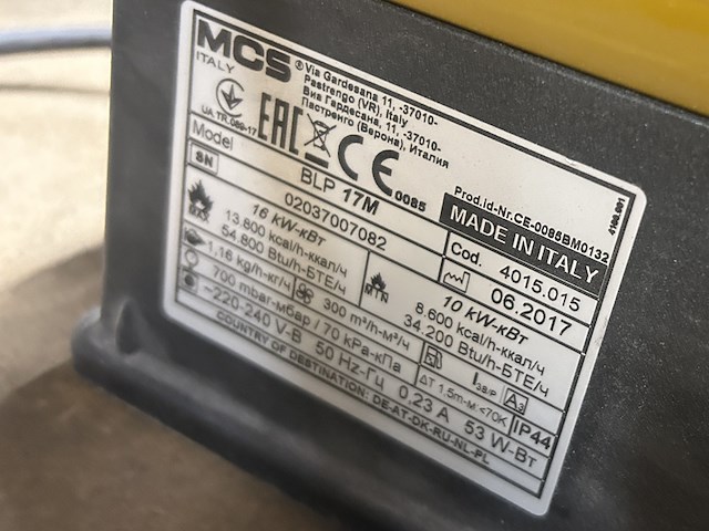 Gasheater master, blp 17m - afbeelding 6 van  6