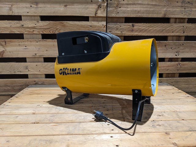 Gasheater, oklima, sg120-a, geel, 2024 - afbeelding 1 van  9