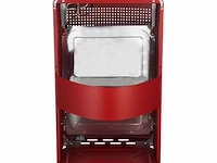 Gaskachel - 3 standen - max 4200 watt - rood - afbeelding 4 van  7