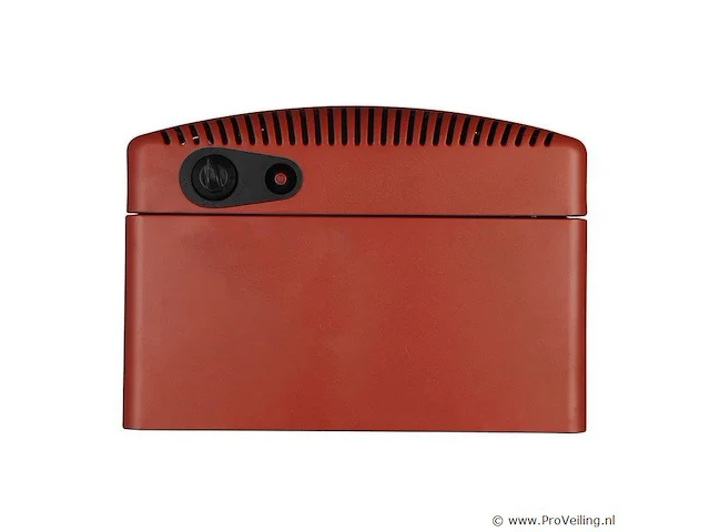 Gaskachel - 3 standen - max 4200 watt - rood - afbeelding 6 van  7