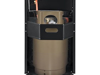 Gaskachel - 3 standen - max 4200 watt - zwart - afbeelding 7 van  7