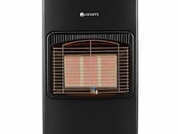 Gaskachel - 3 standen - max 4200 watt - zwart