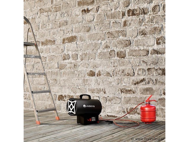 Gaskachelventilator 10 kw - afbeelding 2 van  7