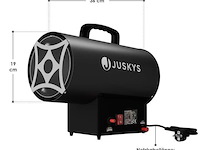 Gaskachelventilator 15 kw - afbeelding 7 van  7