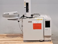 Gasmatochraaf met sampler, shimadzu, gc2010 plus
