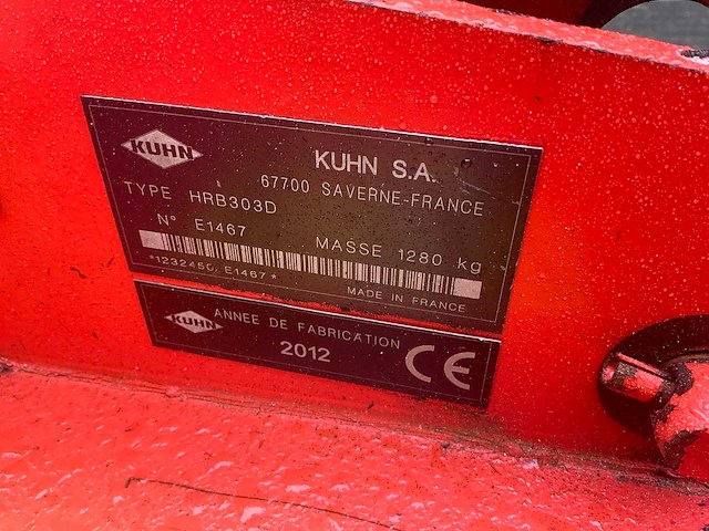 Gaspardo kuhn combinata300 - hrb 303d zaai combinatie - afbeelding 19 van  26