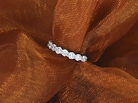 Gassan - witgouden alliance ring met 0.75 carat briljant geslepen diamanten - afbeelding 4 van  7