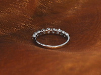 Gassan - witgouden alliance ring met 0.75 carat briljant geslepen diamanten - afbeelding 5 van  7