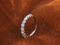 Gassan - witgouden alliance ring met 0.75 carat briljant geslepen diamanten - afbeelding 3 van  7