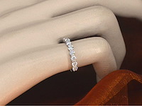 Gassan witgouden alliance ring met 0.75 carat briljant geslepen diamanten - afbeelding 1 van  6