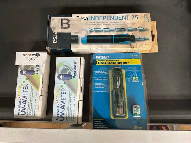 Gassoldeerbout en meters - afbeelding 1 van  4