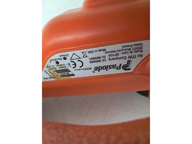 Gastacker snoerloos paslode, im350+ lithium, bouwjaar 2020 - afbeelding 2 van  17