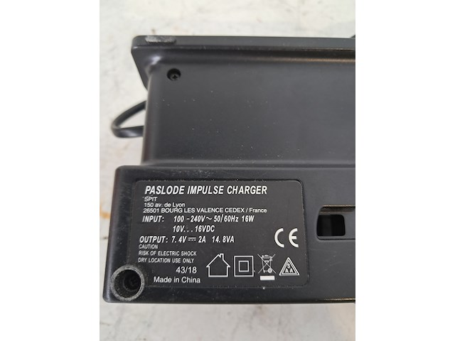 Gastacker snoerloos paslode, im350+ lithium, bouwjaar 2020 - afbeelding 6 van  17