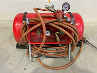 Gastank met sievert gasbrander - afbeelding 5 van  6