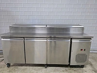 Gastro inox - 100010008 - rvs mobiele saladette