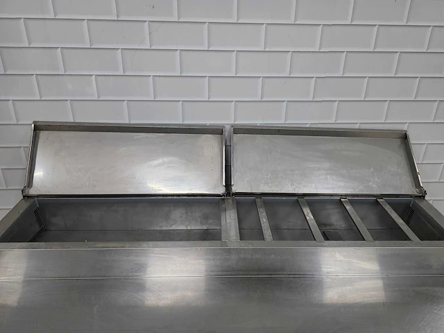 Gastro inox - 100010008 - rvs mobiele saladette - afbeelding 4 van  6
