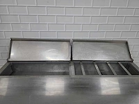 Gastro inox - 100010008 - rvs mobiele saladette - afbeelding 4 van  6