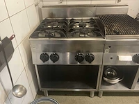 Gastro-inox - fornuis 70x105 cm