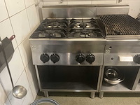 Gastro-inox - fornuis - afbeelding 1 van  1