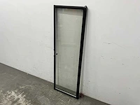 Gastro inox - glazen koelkastdeur (2x)