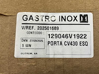Gastro inox - glazen koelkastdeur (2x) - afbeelding 5 van  6