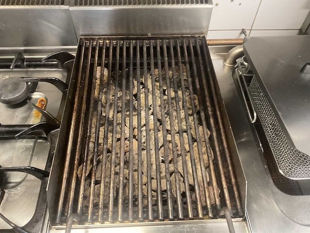 Gastro-inox - grill- en bakplaat - afbeelding 2 van  3