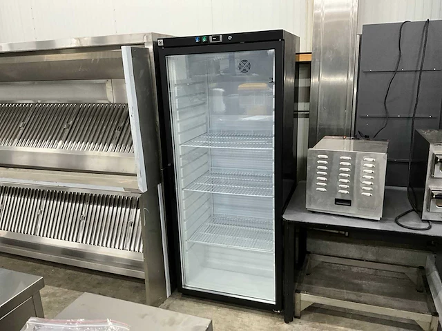 Gastro inox 204.204 glasdeur koelkast - afbeelding 1 van  8