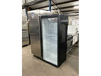 Gastro inox 204.204 glasdeur koelkast - afbeelding 2 van  9