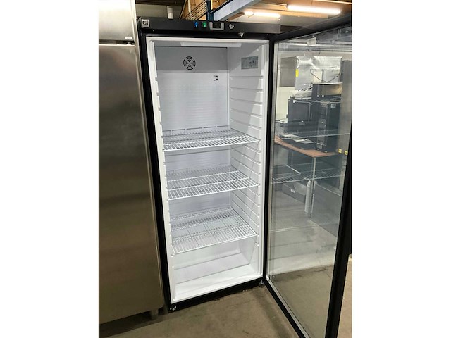 Gastro inox 204.204 glasdeur koelkast - afbeelding 3 van  9