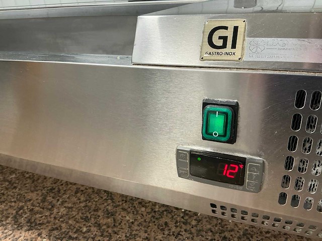 Gastro-inox pz2610tn pizza werkbank - afbeelding 3 van  7