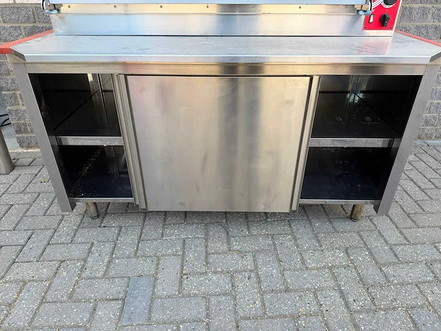 Gastro m - dubbel deks ongebruikt - pizza-oven - afbeelding 2 van  5