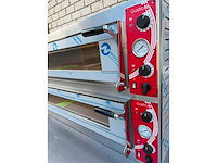 Gastro m - dubbel deks ongebruikt - pizza-oven - afbeelding 2 van  4