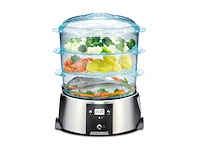 Gastroback 42510 stoomkoker lcd-display 650 watt roestvrij staal