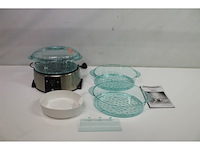 Gastroback 42510 stoomkoker zilver - afbeelding 2 van  3