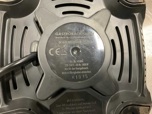 Gastroback blender - afbeelding 3 van  4