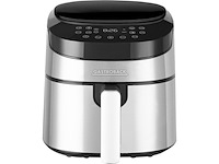 Gastroback design air pro enkel 3,7 l vrijstaand 1300w heteluchtfriteuse zwart, roestvrijstaal