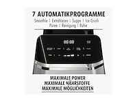 Gastroback design multi-power standmixer mix & soup 2000 w zwart roestvrijstaal - afbeelding 2 van  4