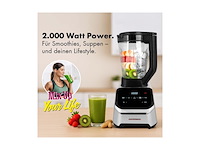 Gastroback design multi-power standmixer mix & soup 2000 w zwart roestvrijstaal - afbeelding 3 van  4