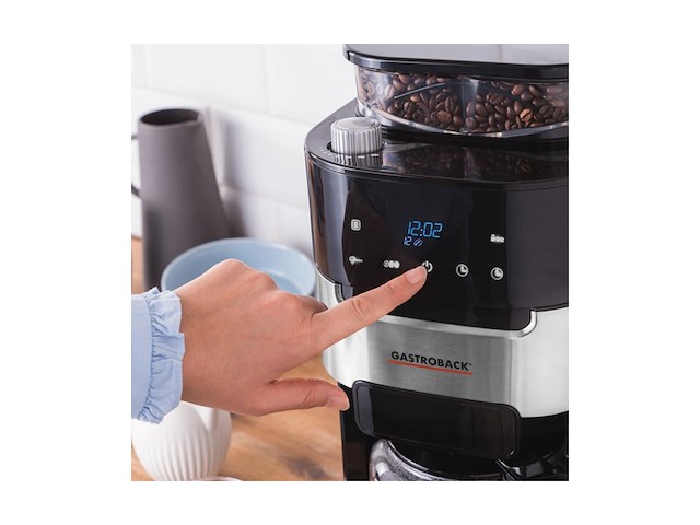 Gastroback grind & brew pro filterkoffiezetapparaat 1,5 l half automatisch - afbeelding 4 van  6
