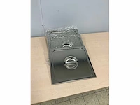 Gastrom 2/3 gn siliconen deksel (4x) - afbeelding 2 van  7