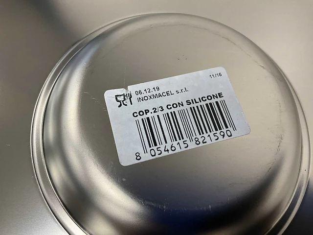 Gastrom 2/3 gn siliconen deksel (4x) - afbeelding 4 van  7