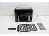 Gastronoma airfryer heteluchtfriteuse 10l 10 programma's zwart - afbeelding 2 van  3