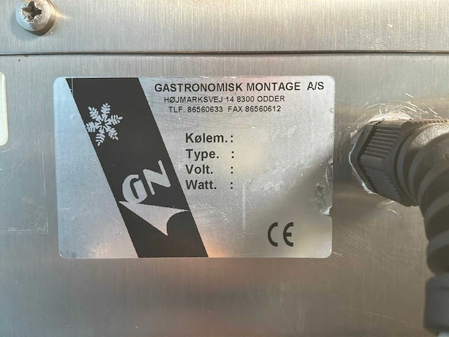 Gastronomisc montage a/s gekoeld en verwarmde transportkar - afbeelding 8 van  8