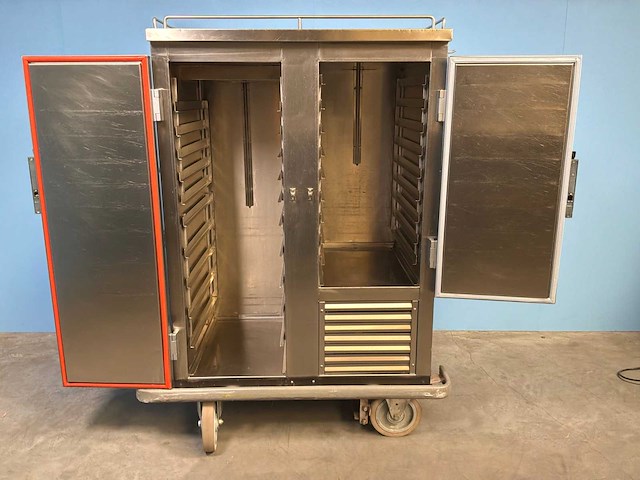 Gastronomisc montage a/s gekoeld en verwarmde transportkar - afbeelding 5 van  7